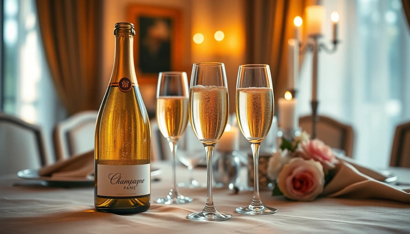 Order premium champagne delivery Toronto with elegant bottles set for a lavish celebration.