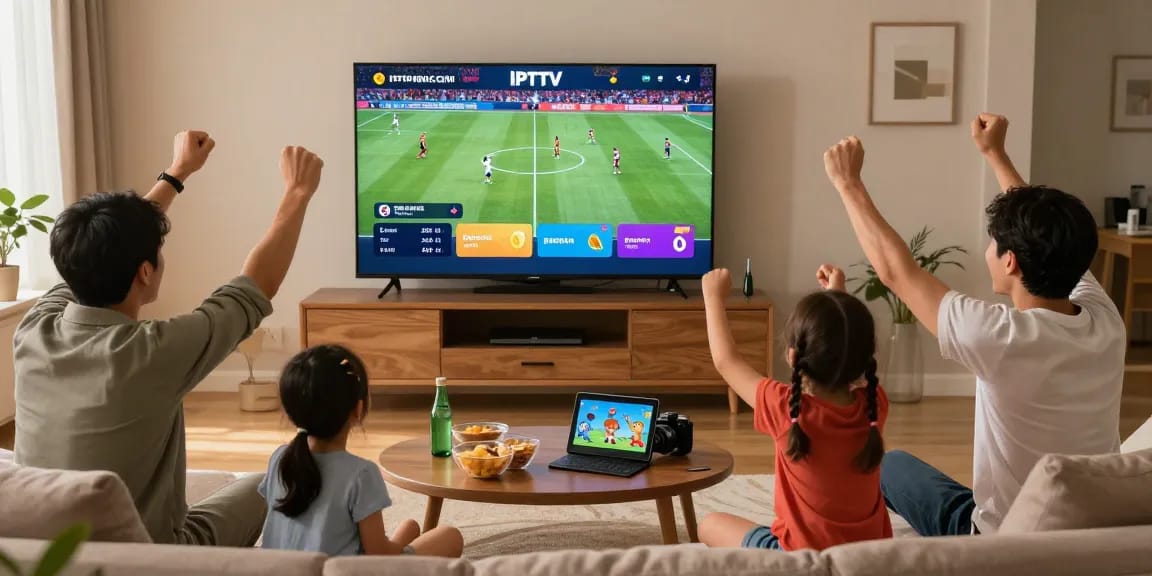 Profitez de votre meilleur IPTV Canada dans un cadre familial chaleureux avec des chaînes internationales.