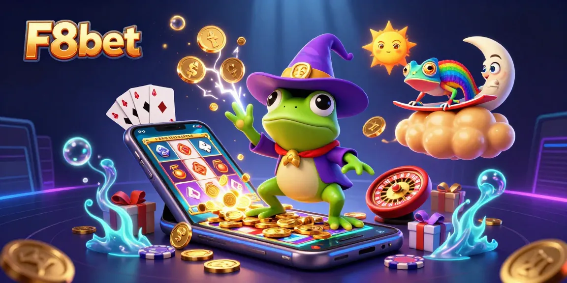Engage with the exciting world of F8bet through animated gambling adventures.
