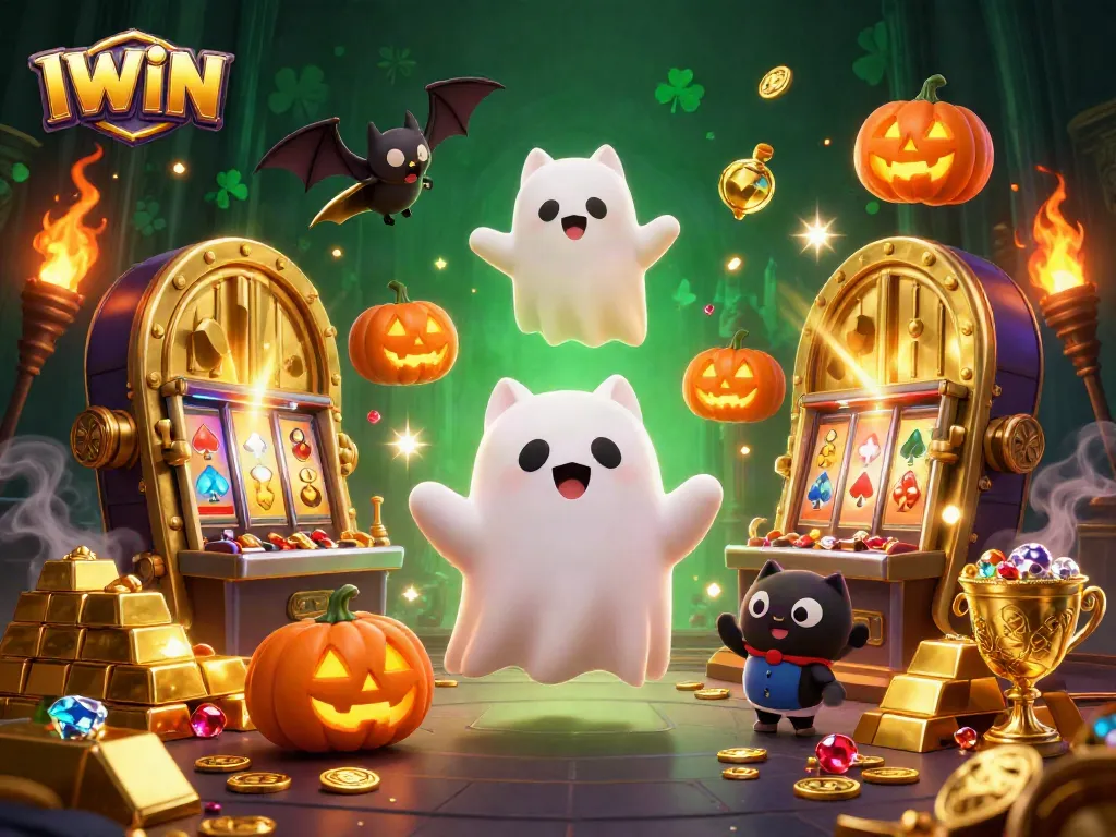 IWIN offers thrilling ghostly casino adventures with colorful characters and treasure galore.