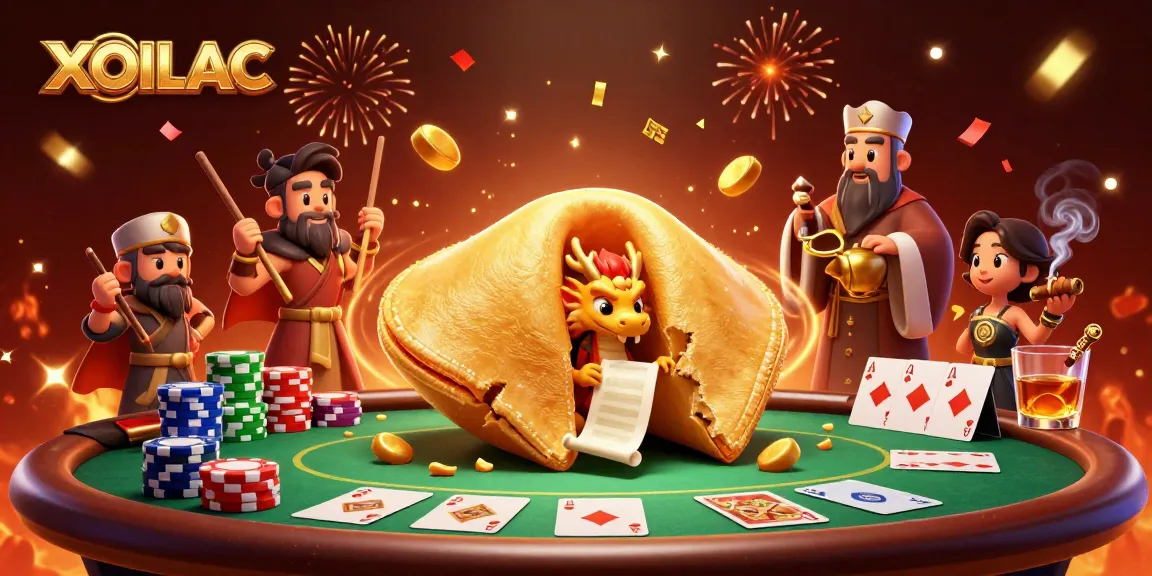 Experience thrilling gameplay at XOILAC with a dynamic scene showcasing poker elements and vibrant action.