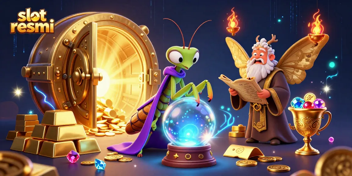 Experience slot resmi excitement with dynamic 3D characters amidst casino treasures and thrilling action.