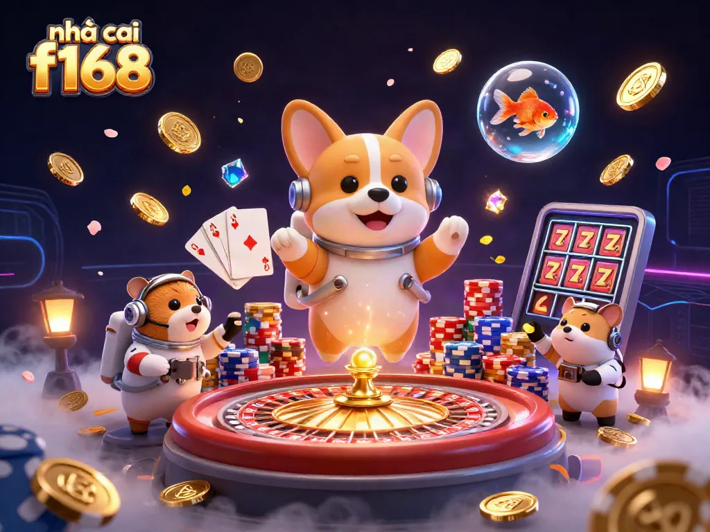 Experience the thrilling gambling world with nhà cái f168 in a vibrant casino adventure.