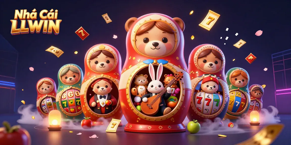 Experience thrilling games at Nhà Cái LLWIN with dynamic slot machines and vibrant casino elements.